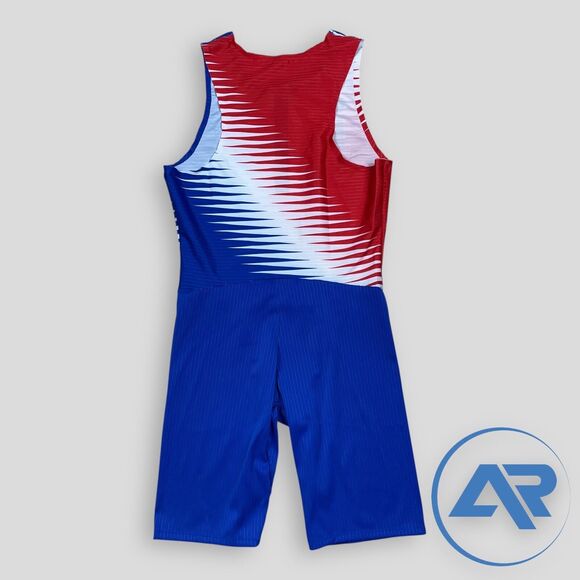 Nike Pro Elite Team USA Track Speed Suit Men’s Size Large CV0001-636 - Picture 2 of 6